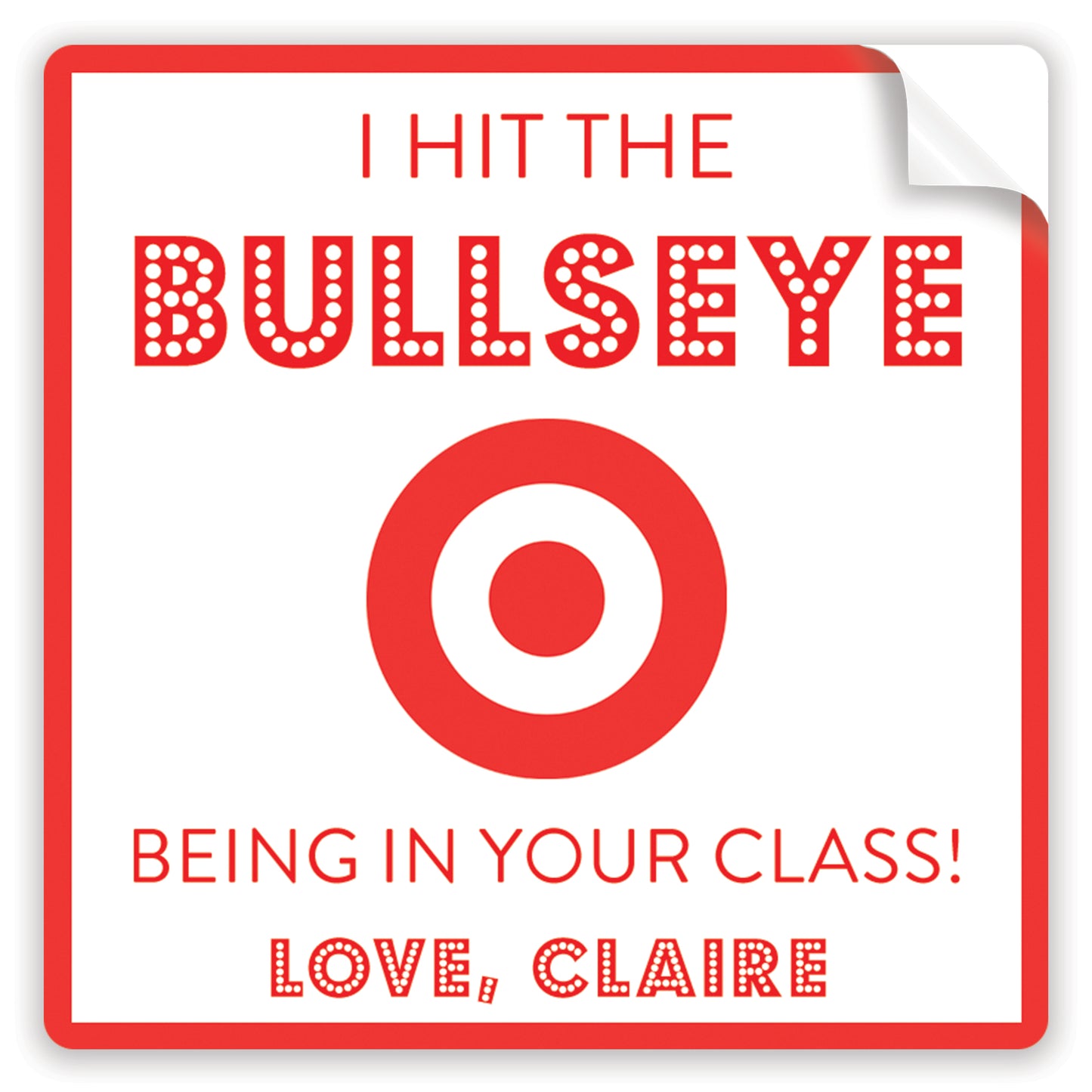 target stickers