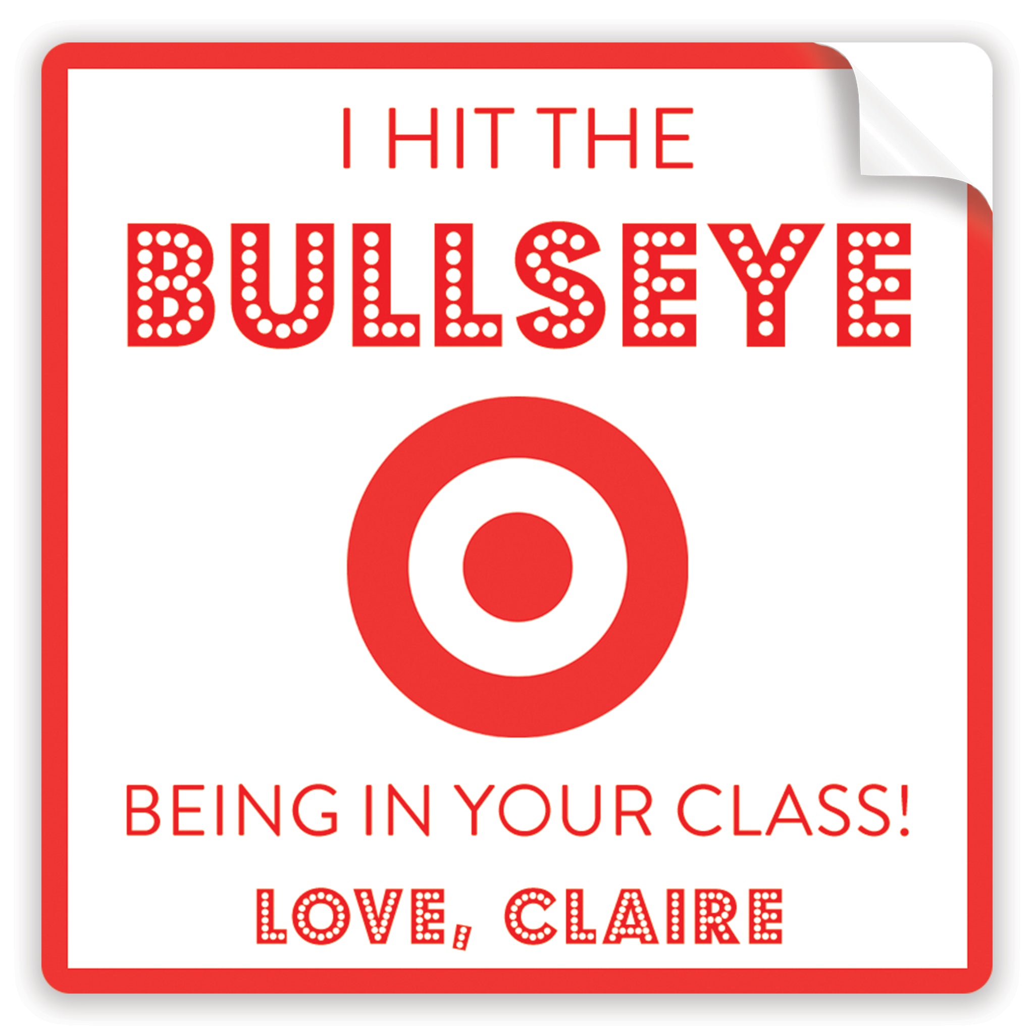 target stickers