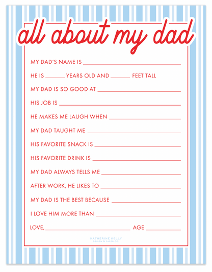 father's day printable I