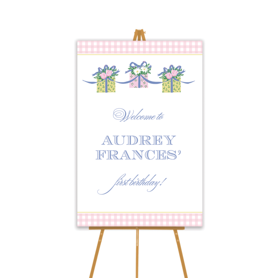 everyday is a gift welcome sign