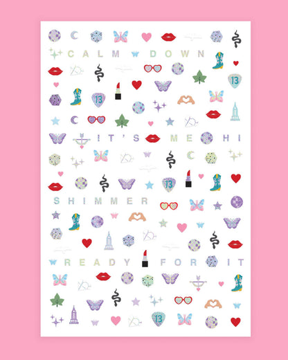 I'm the Problem Nail Stickers - 544 adhesive nail stickers