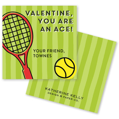 tennis court valentine