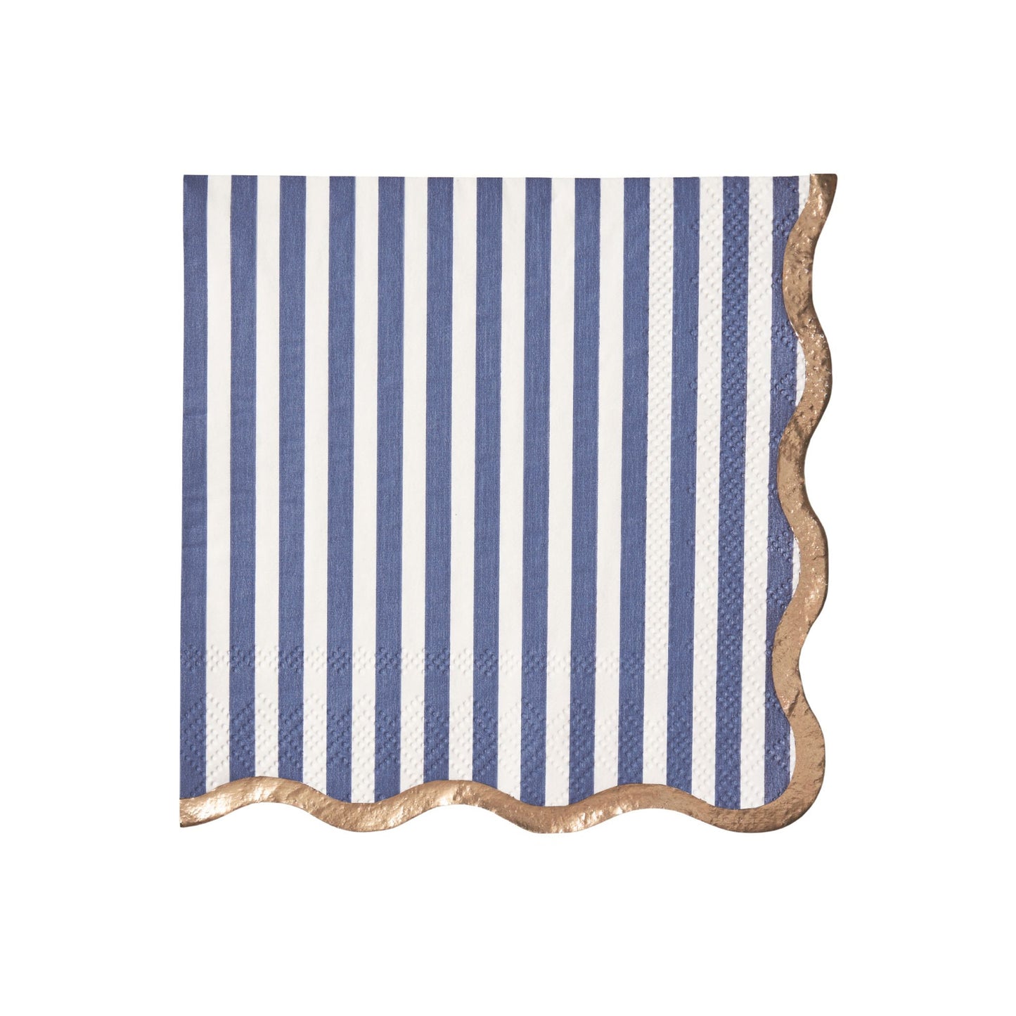 Hamptons Toile & Stripe Cocktail Napkins