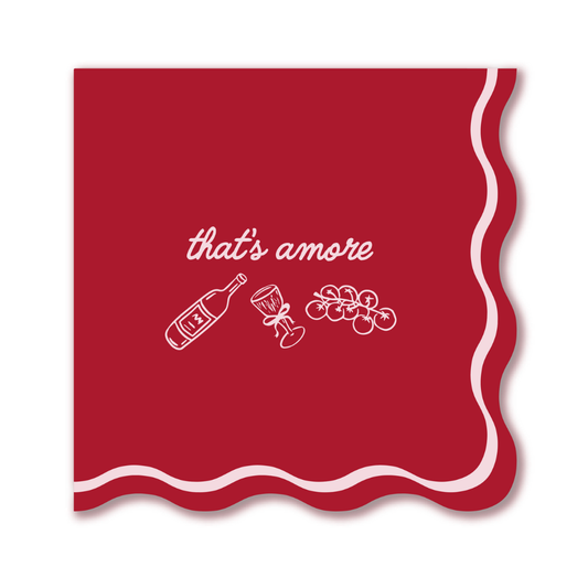 That’s Amore – Wedding & Bridal Cocktail Napkins