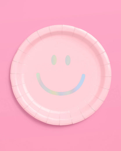 Smiley Setting Pack - plates, napkins + coasters