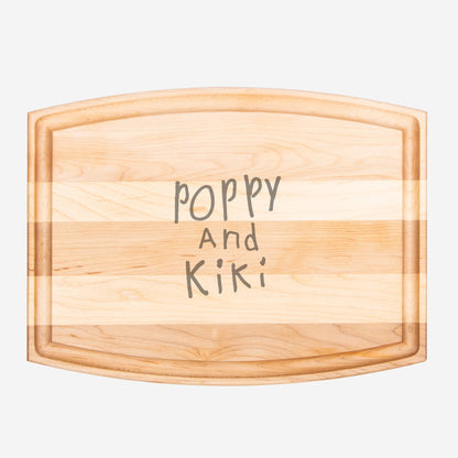 Arched Wood Cutting Board