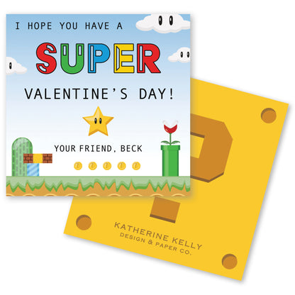 I hope you have a SUPER Valentine's day! Your friend, Beck