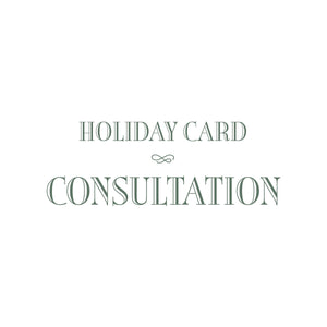 holiday card consultation