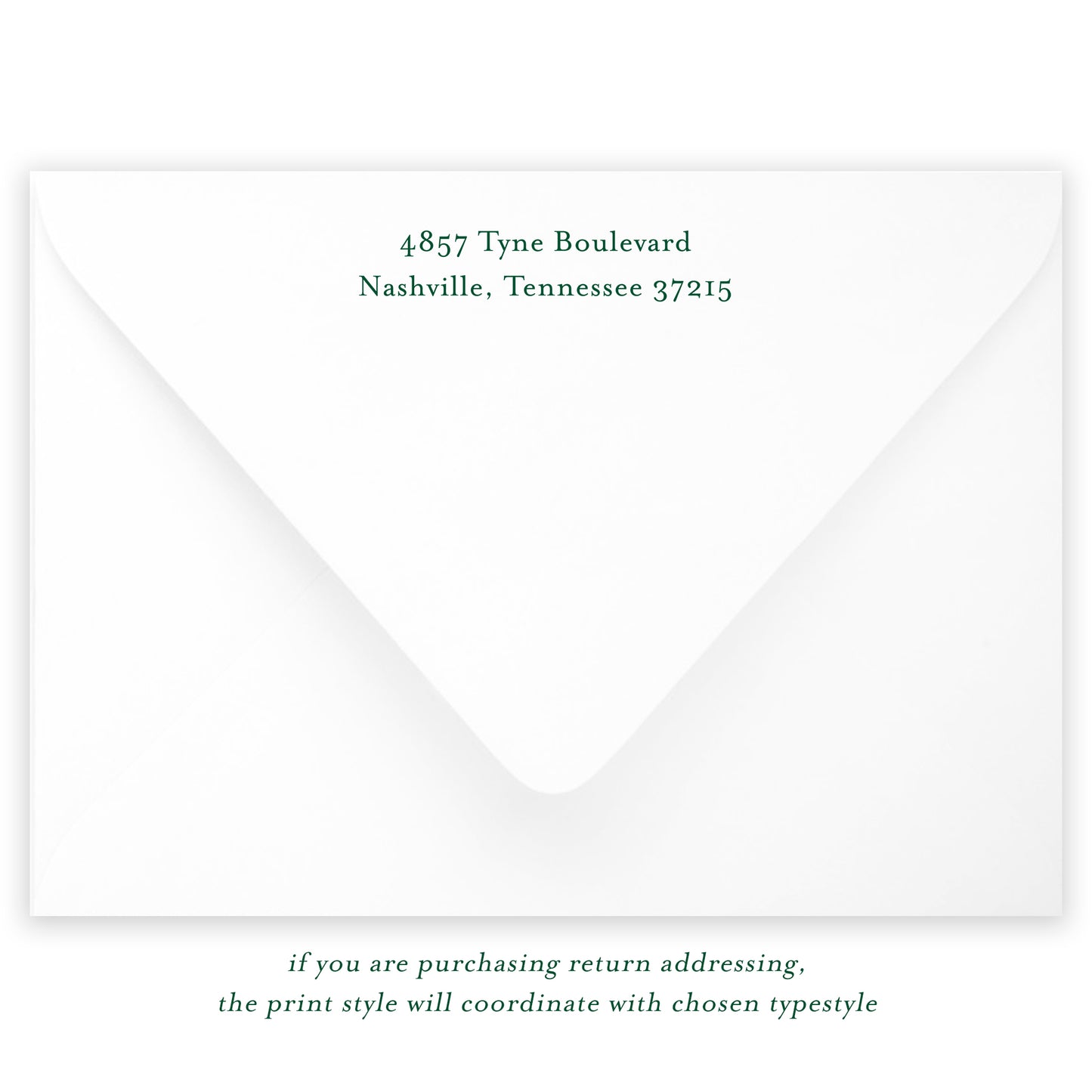 oak hill school personalized notecard