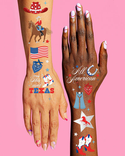 This Ain't Texas Tats - 54 temporary tattoos
