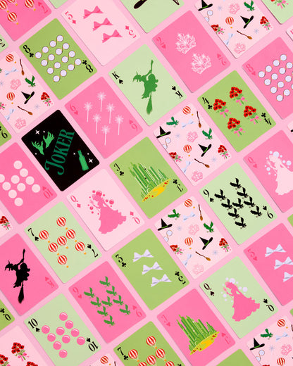 Holding Space Cards - 54 playing cards