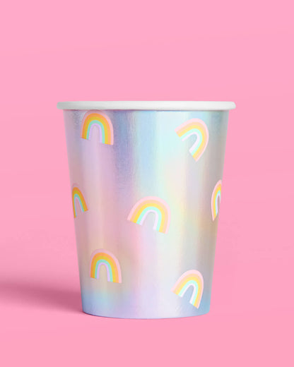 Rainbow Cups - 24 paper cups