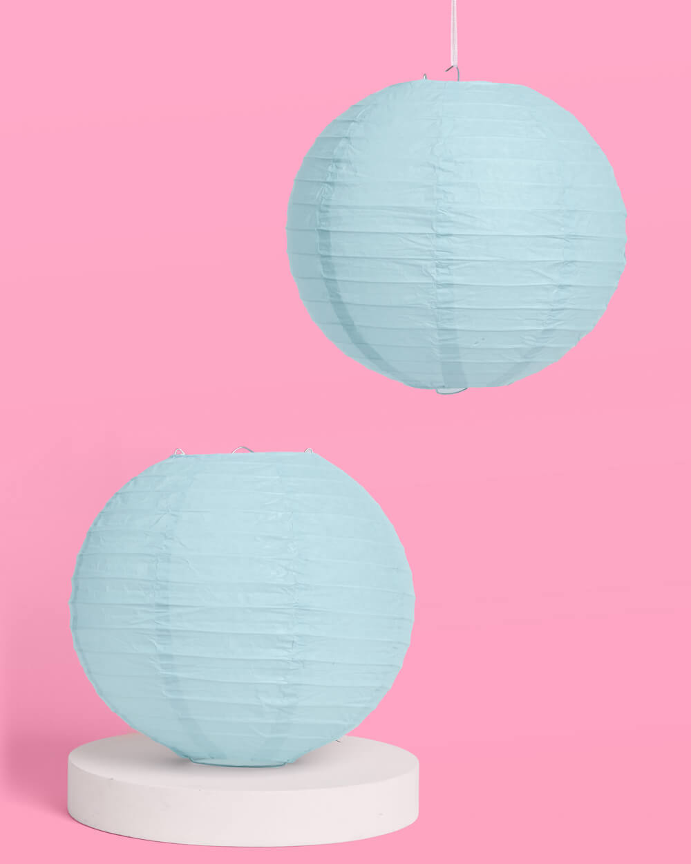 Coastal Lanterns - set of 6 paper lanterns