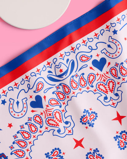 American Girl Bandana - polyester bandana