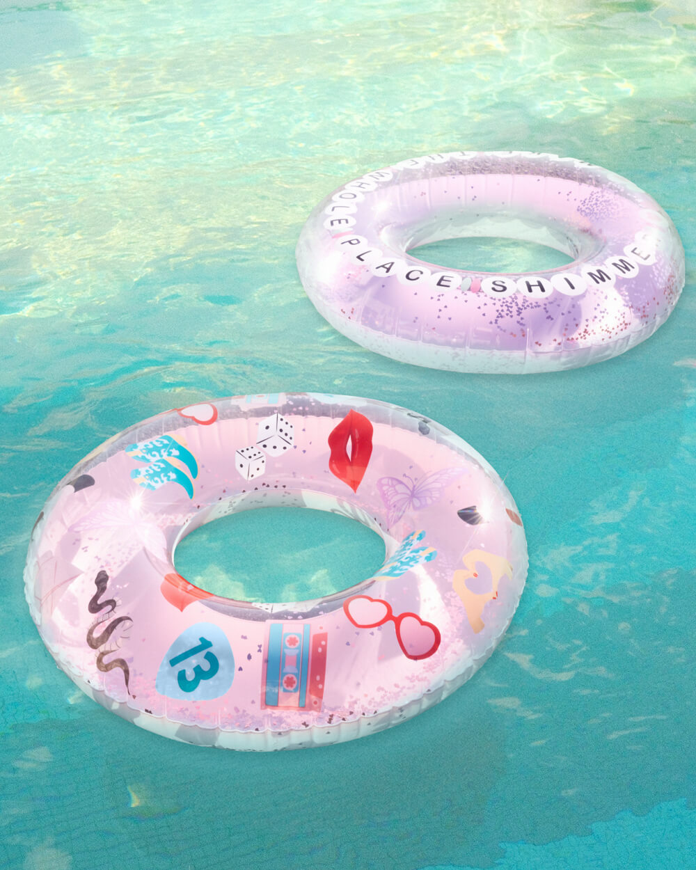 Pool Era Floats - set of 2 swim tubes
