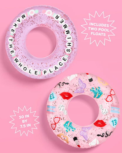 Pool Era Floats - set of 2 swim tubes