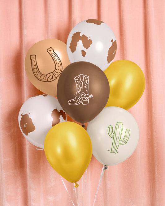 Saddle Up Balloon Pack - 25 latex balloons