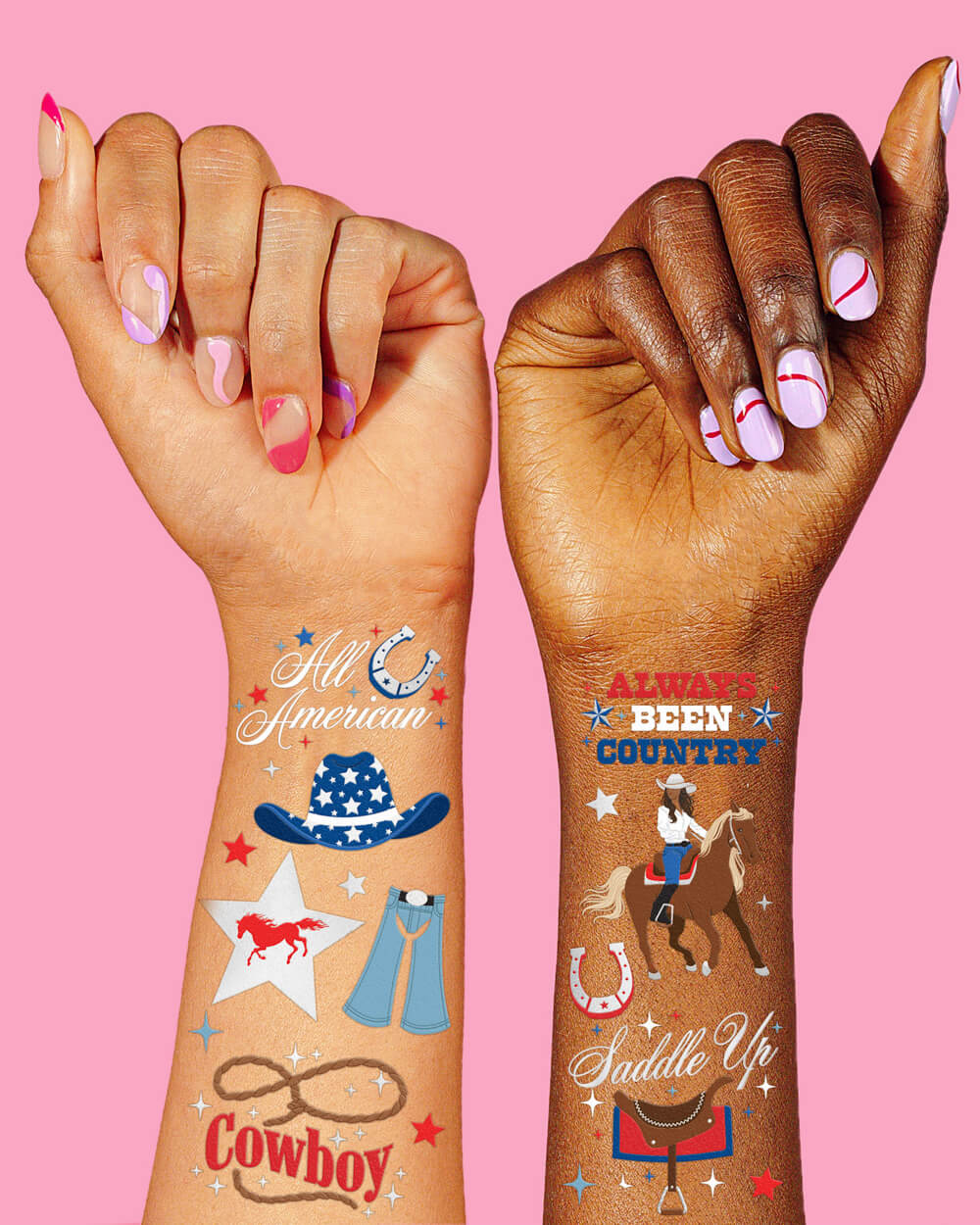 This Ain't Texas Tats - 54 temporary tattoos