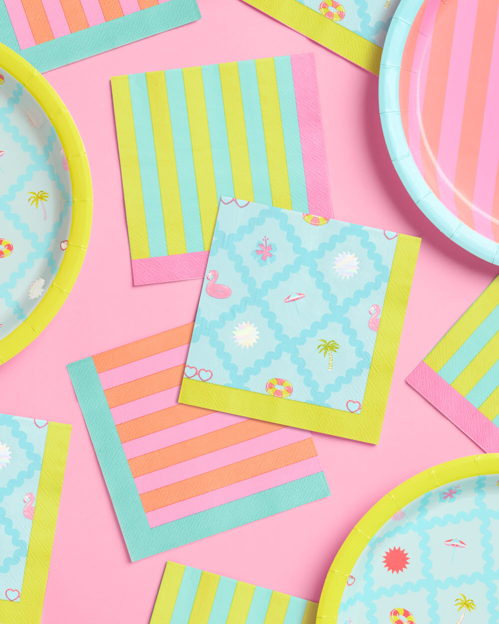 Pool Party Napkins - 24 paper napkins