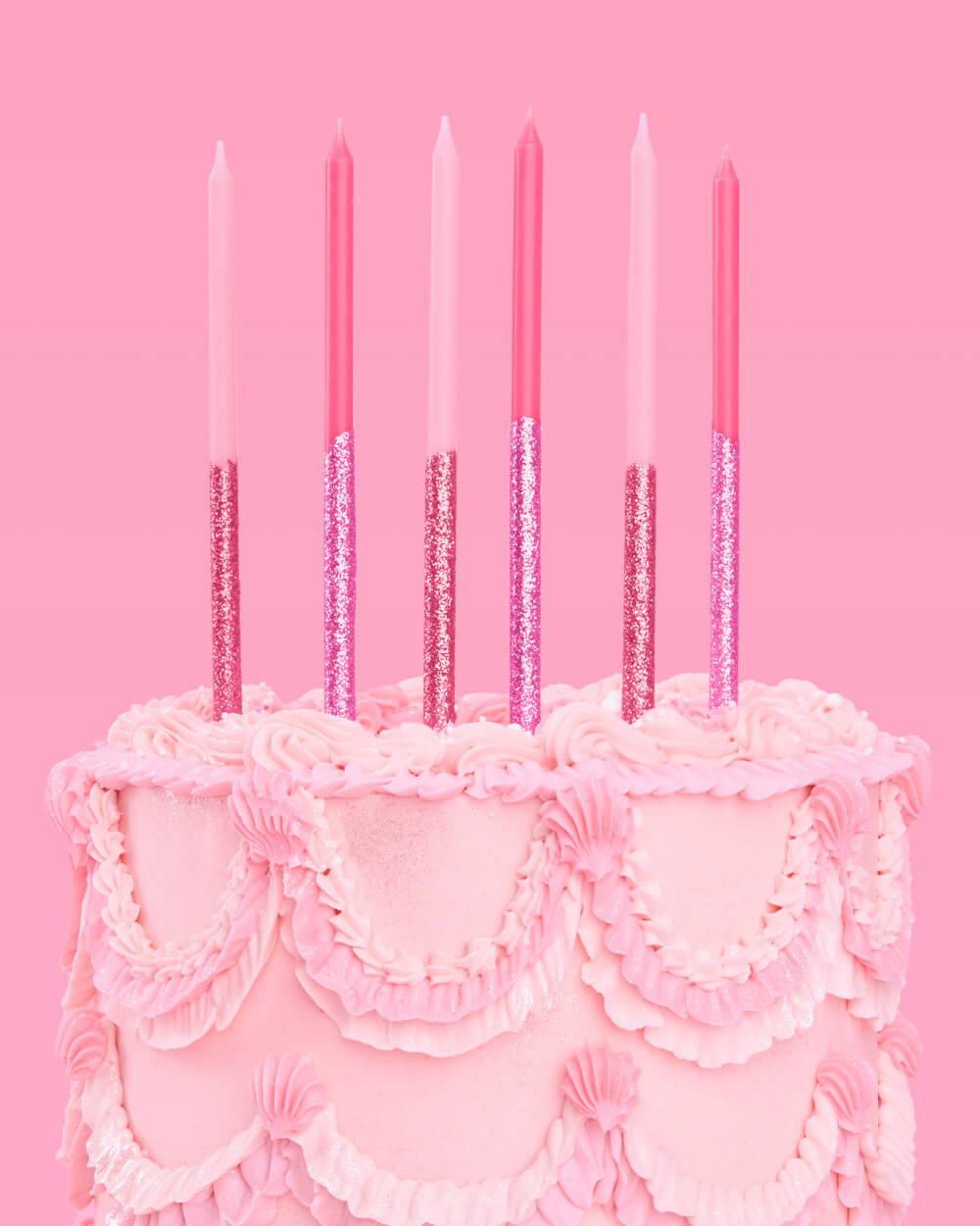 That's Hot Candles - pink glitter candles