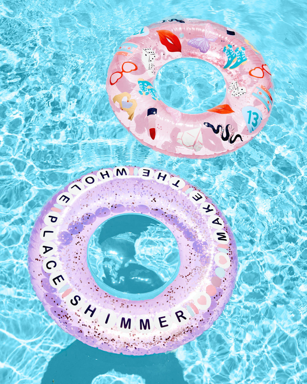 Pool Era Floats - set of 2 swim tubes