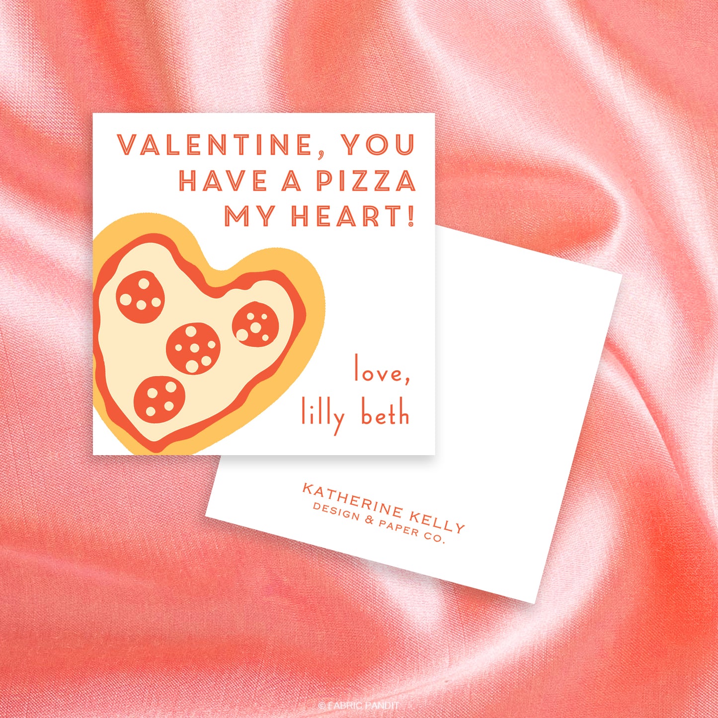white pizza my heart valentine