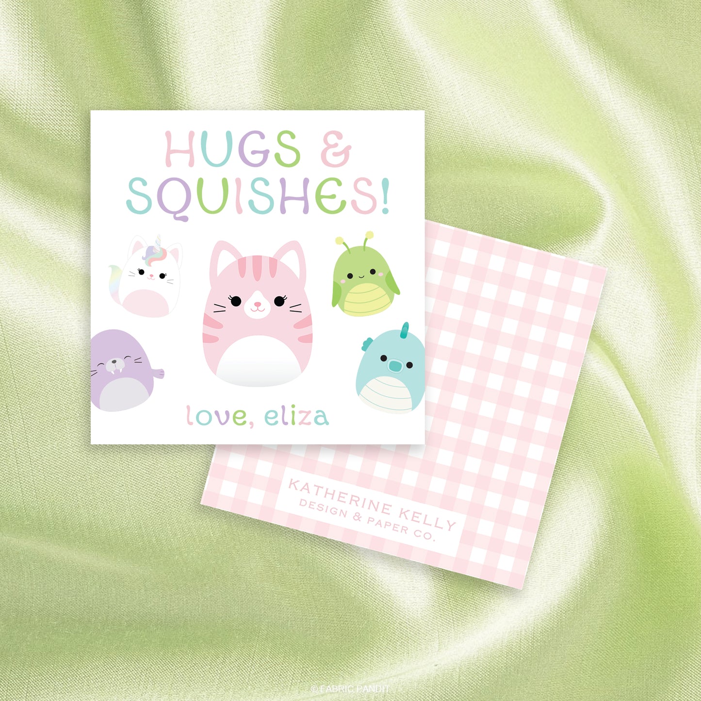 pink squishmallows valentine