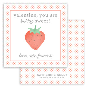 you are berry sweet valentine card