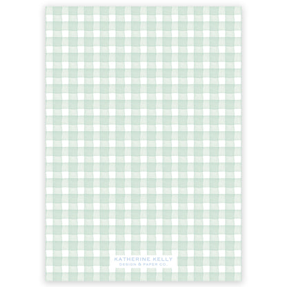 baby blue vine holiday card