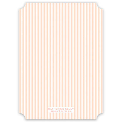 peach chinoiserie shower invitation