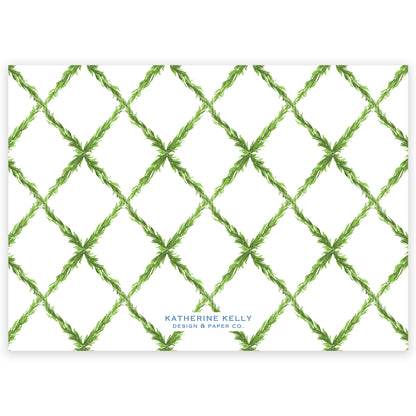 citrus trellis landscape photo holiday card