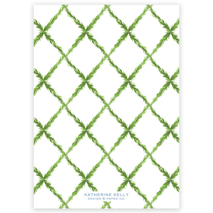 citrus trellis photo holiday card