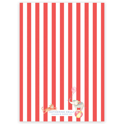 circus birthday invitation