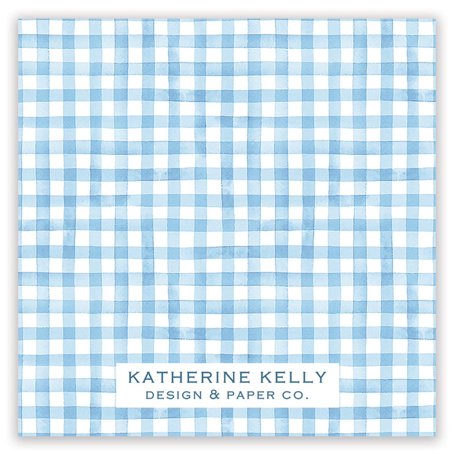 fishing gingham valentine