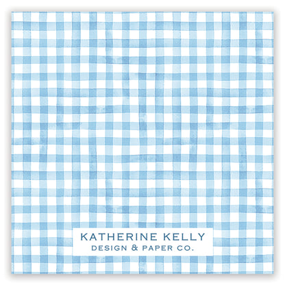 fishing gingham valentine