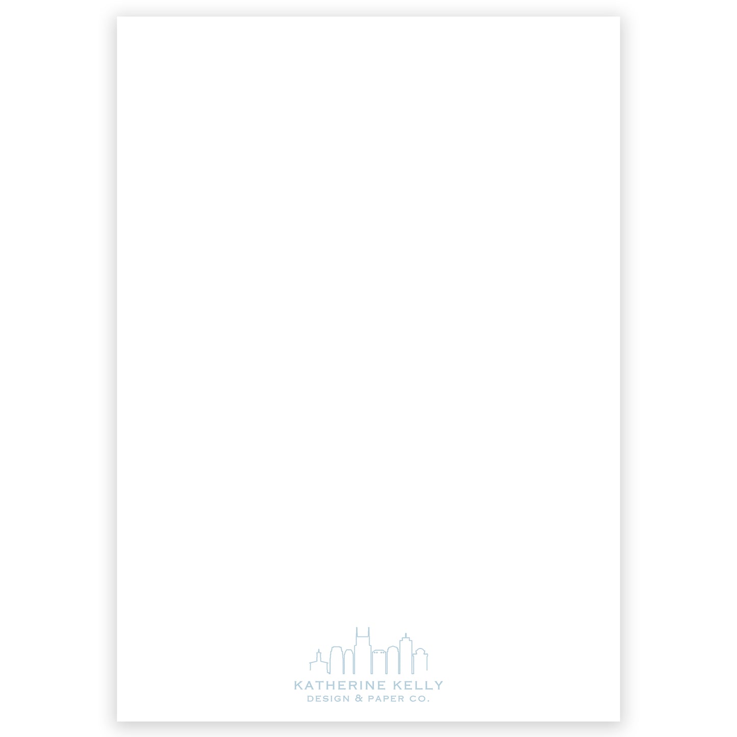 nashville skyline party invitation