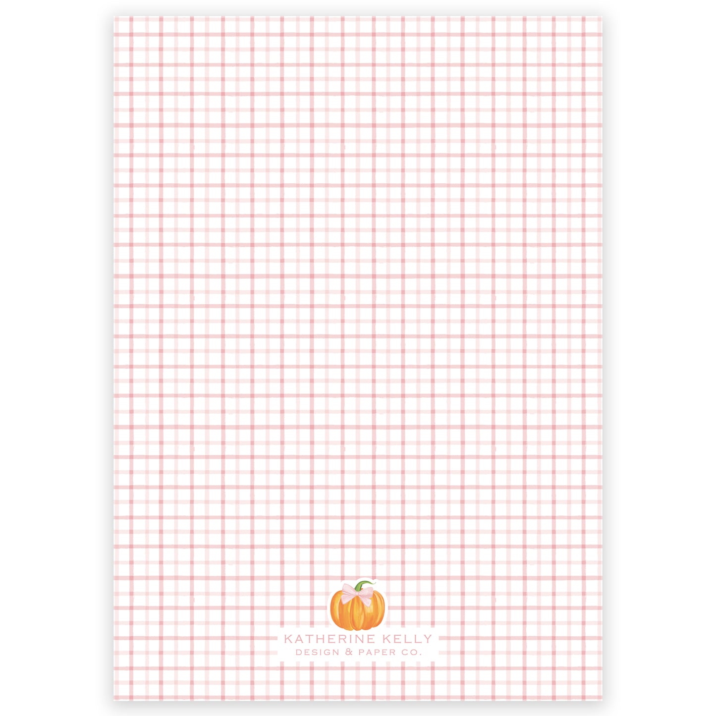 all pink fall pumpkin birthday invitation