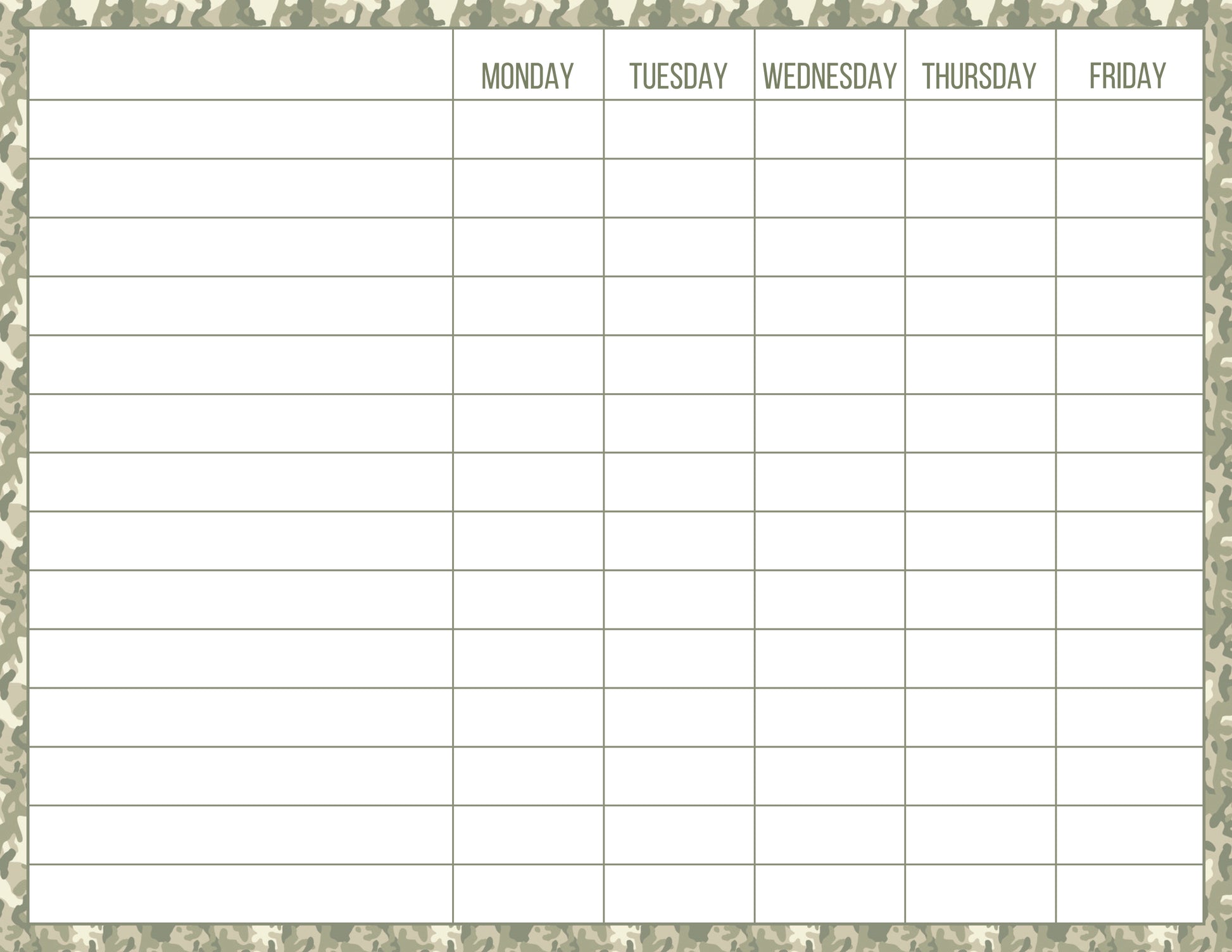 Blank Daily Routine Chart 16 Morning Routine Charts To Print And Track
