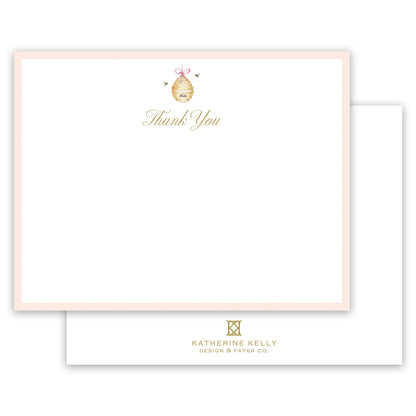 busy bee thank you note