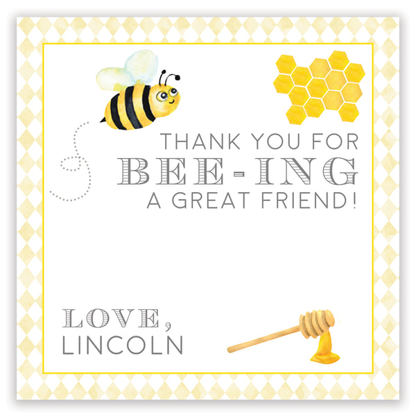 bee-ing a great friend enclosure card
