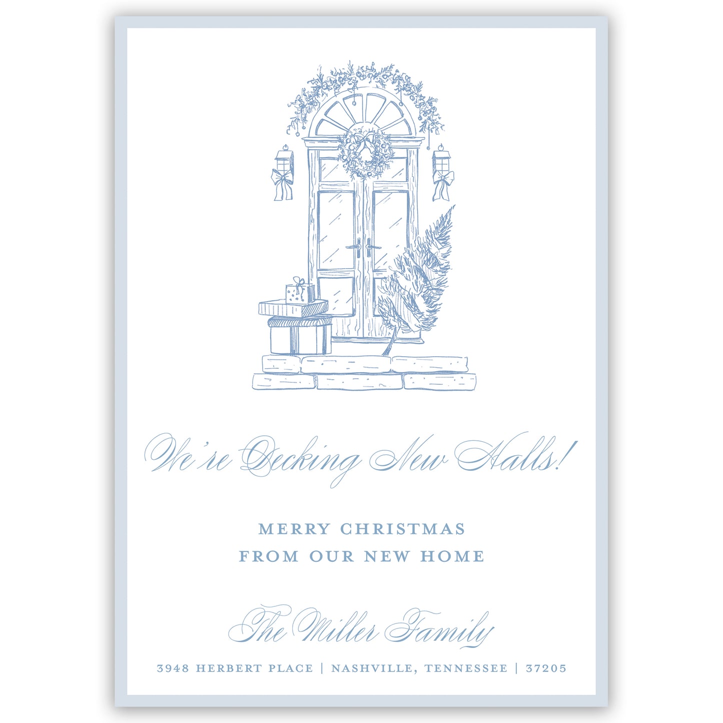 decking new halls new home announcement