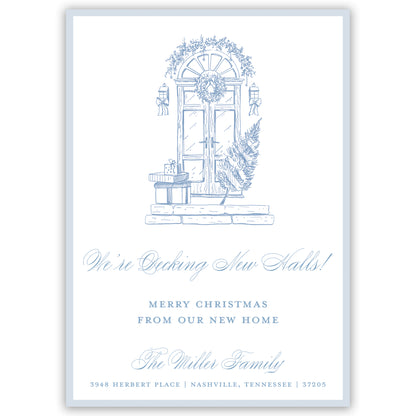 decking new halls new home announcement