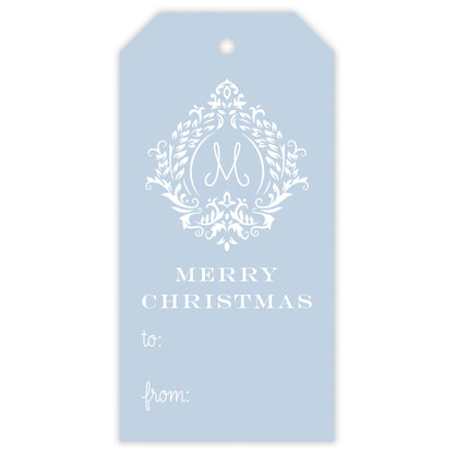 holiday vine fill-in gift tag
