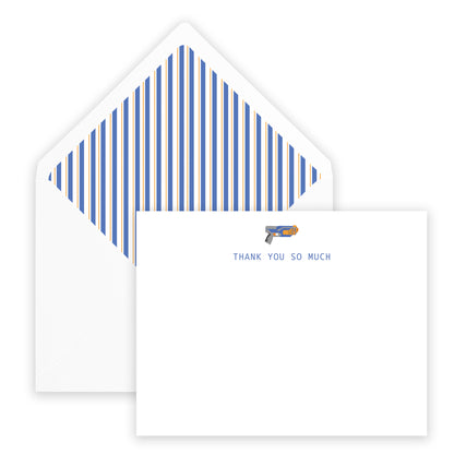 nerf war thank you note