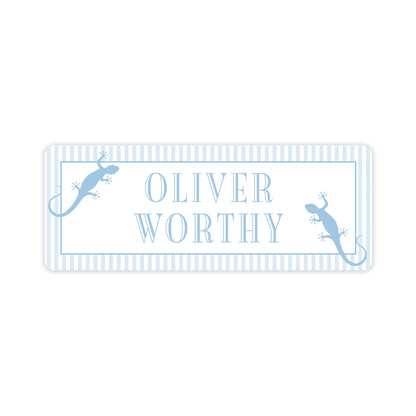 lizard vinyl school labels