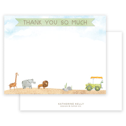 safari thank you note