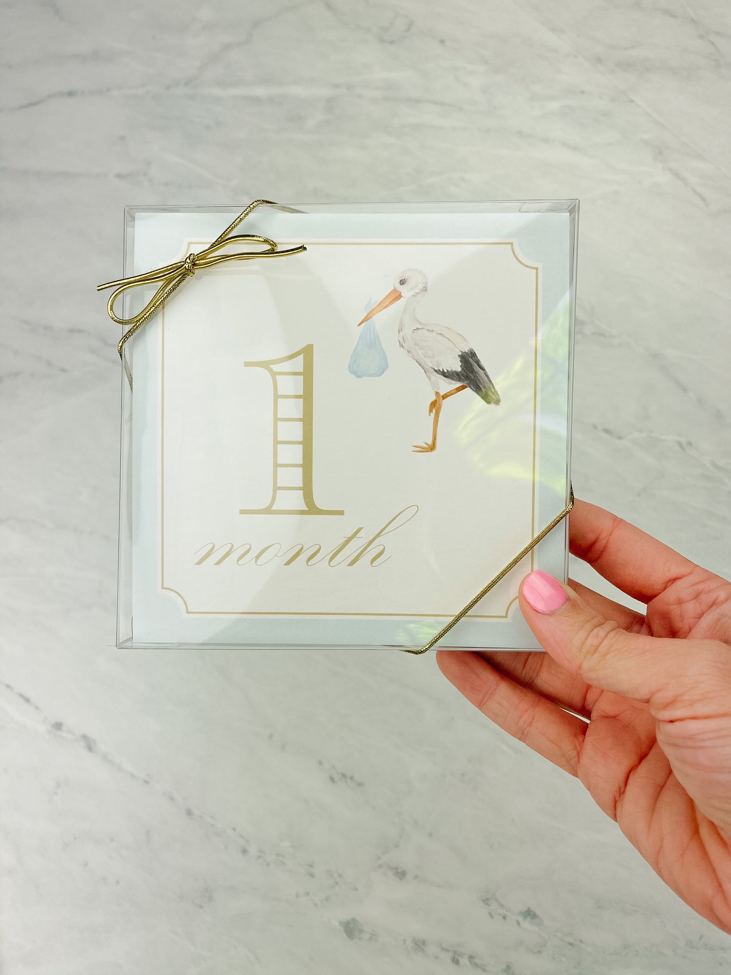 classic boy milestone cards