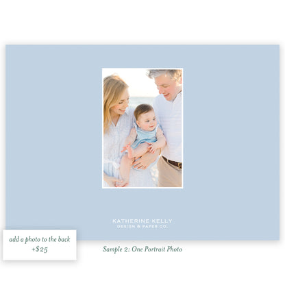 holiday vine landscape holiday card