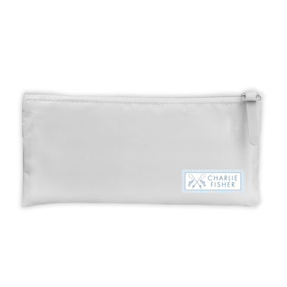 pinstripe fish vinyl school labels