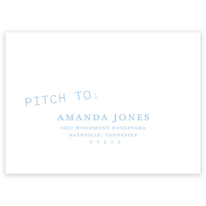 rookie of the year baseball birthday invitation